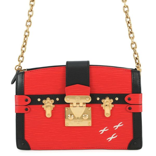 ルイヴィトン ショルダーバッグ エピ トランククラッチ M51697 LOUIS VUITTON 2wayクラッチバッグ