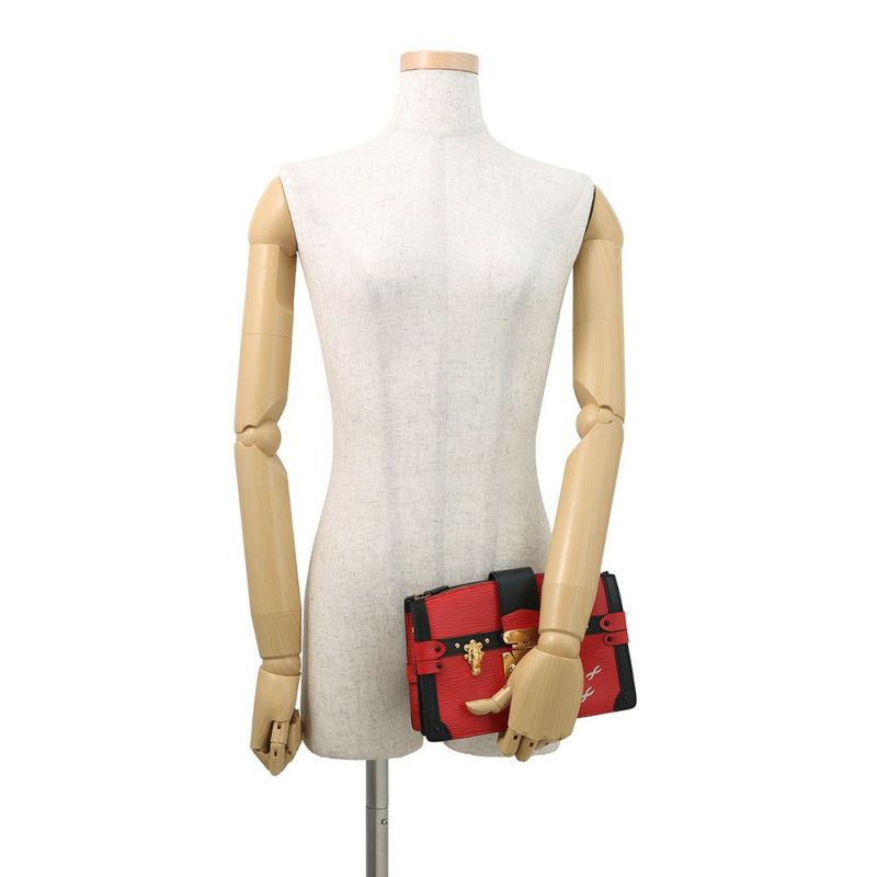 ルイヴィトン ショルダーバッグ エピ トランククラッチ M51697 LOUIS VUITTON 2wayクラッチバッグ