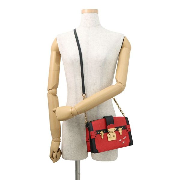 ルイヴィトン ショルダーバッグ エピ トランククラッチ M51697 LOUIS VUITTON 2wayクラッチバッグ