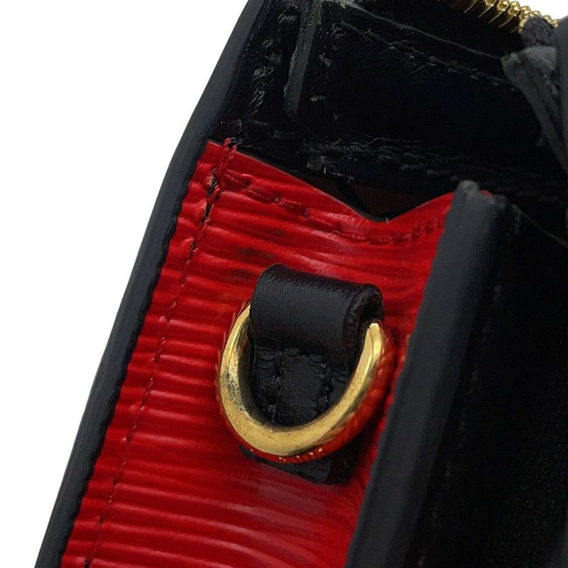 ルイヴィトン ショルダーバッグ エピ トランククラッチ M51697 LOUIS VUITTON 2wayクラッチバッグ