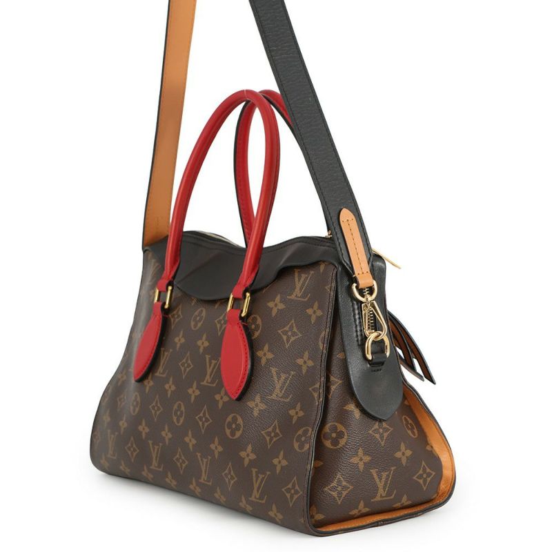 ルイヴィトン ハンドバッグ モノグラム テュイルリートート M41454 LOUIS VUITTON ヴィトン 2way ショルダー 黒 ブラック