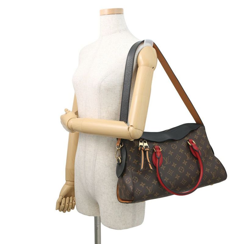 ルイヴィトン ハンドバッグ モノグラム テュイルリートート M41454 LOUIS VUITTON ヴィトン 2way ショルダー 黒 ブラック