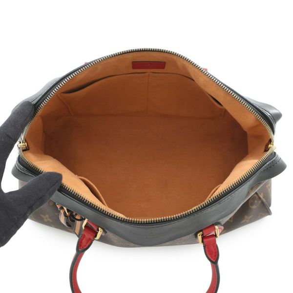 ルイヴィトン ハンドバッグ モノグラム テュイルリートート M41454 LOUIS VUITTON ヴィトン 2way ショルダー 黒 ブラック