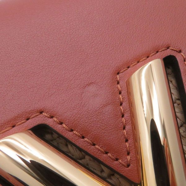 ルイヴィトン ハンドバッグ レザー/ラフィア ツイスト MM M57648 LOUIS VUITTON ヴィトン 2way ショルダー セール品