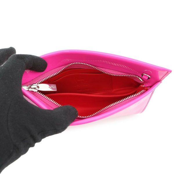 クリスチャン・ルブタン チェーンショルダーバッグ ルビット ツイスト パテント Christian Louboutin