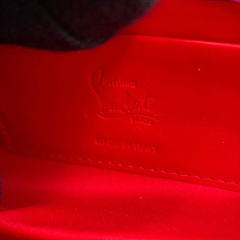 クリスチャン・ルブタン チェーンショルダーバッグ ルビット ツイスト パテント Christian Louboutin