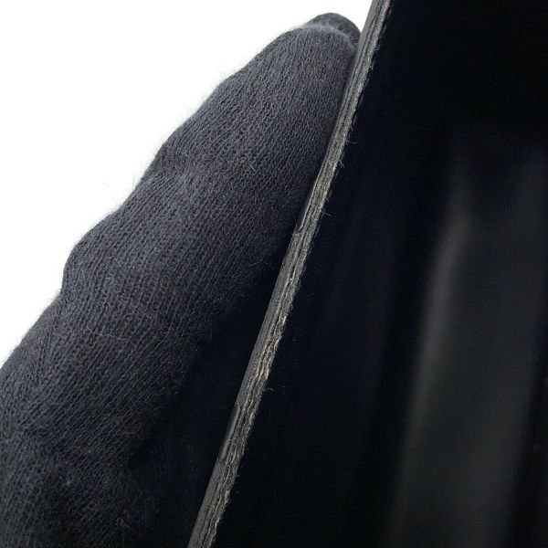 セリーヌ チェーンウォレット トリオンフ マーゴ シャイニーカーフレザー 10L033DPV CELINE 財布 黒