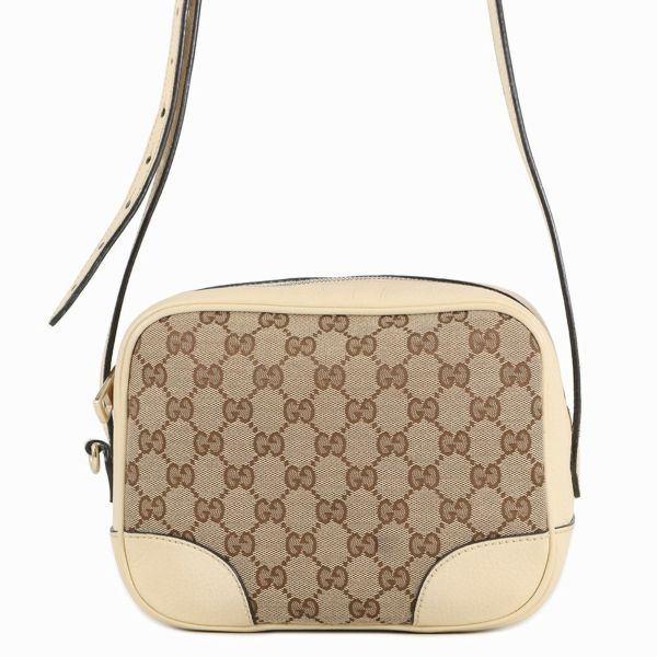 グッチ ショルダーバッグ GGキャンバス/レザー 449413 GUCCI アウトレット品