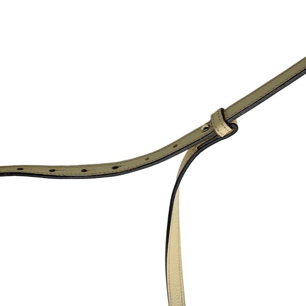 グッチ ショルダーバッグ GGキャンバス/レザー 449413 GUCCI アウトレット品