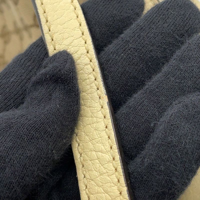 グッチ ショルダーバッグ GGキャンバス/レザー 449413 GUCCI アウトレット品