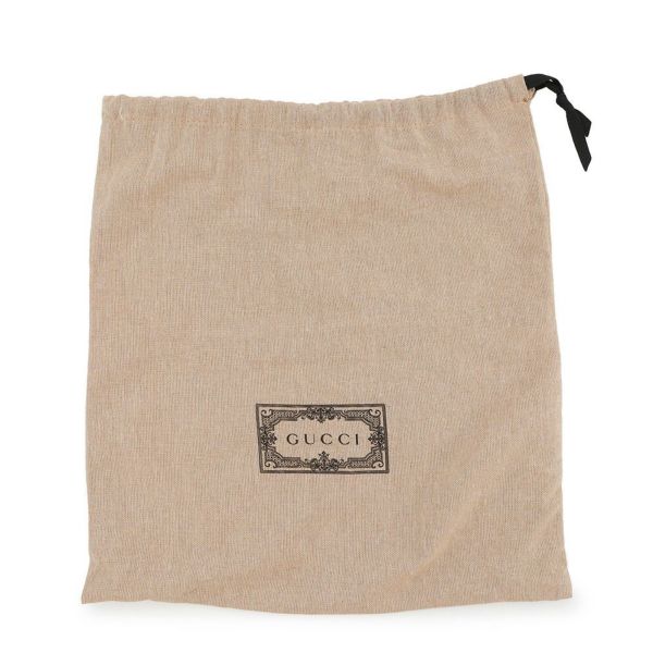 グッチ チェーンショルダーバッグ ニット GGマーモント ウール/レザー 443497 GUCCI 白