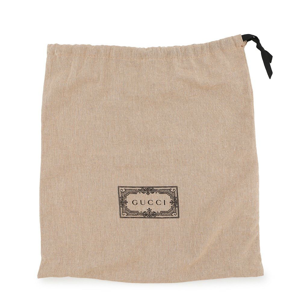 グッチ チェーンショルダーバッグ ニット GGマーモント ウール/レザー 443497 GUCCI 白