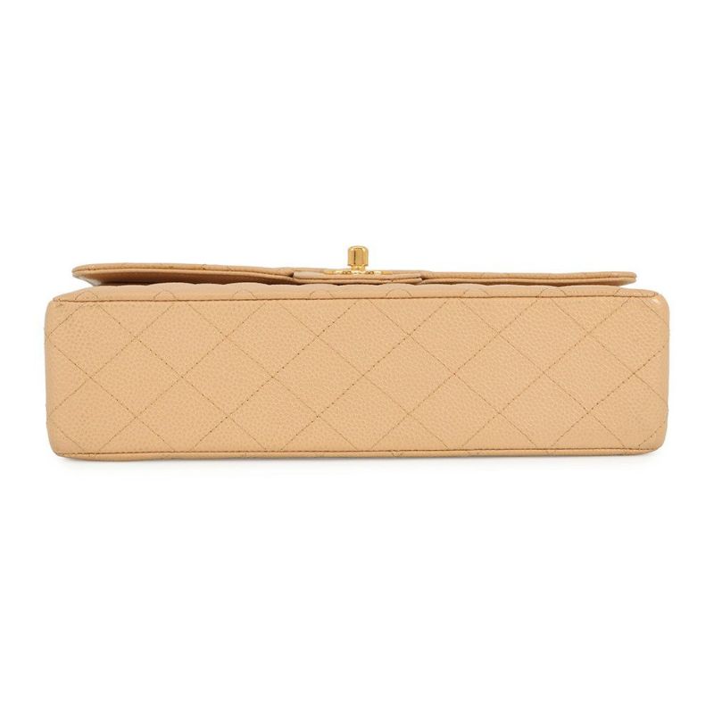 シャネル チェーンショルダーバッグ マトラッセ25 ココマーク ダブルチェーン キャビアスキン A01112 CHANEL