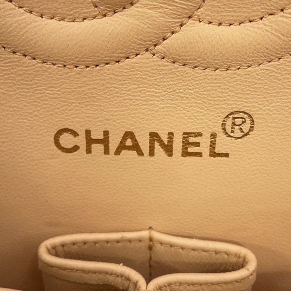 シャネル チェーンショルダーバッグ マトラッセ25 ココマーク ダブルチェーン キャビアスキン A01112 CHANEL