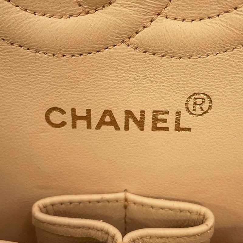 シャネル チェーンショルダーバッグ マトラッセ25 ココマーク ダブルチェーン キャビアスキン A01112 CHANEL