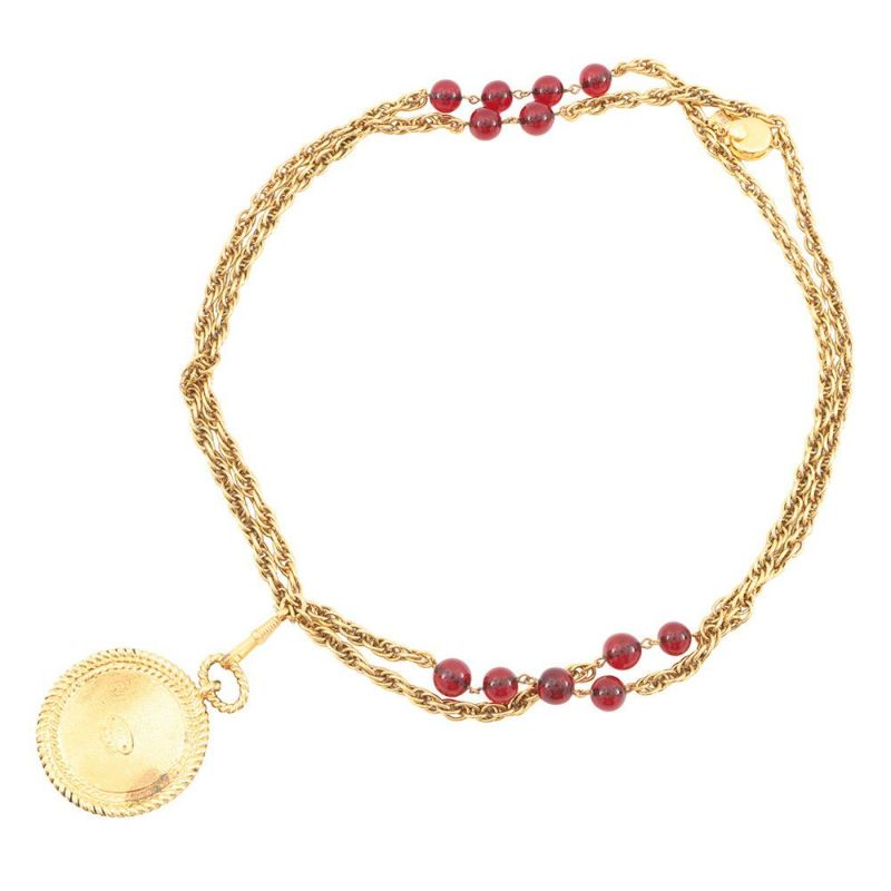 シャネル ネックレス グリポワ ココマーク メタル CHANEL アクセサリー