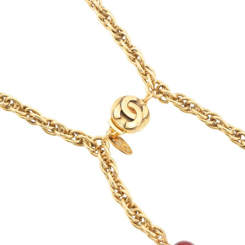 シャネル ネックレス グリポワ ココマーク メタル CHANEL アクセサリー