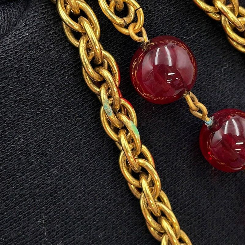 シャネル ネックレス グリポワ ココマーク メタル CHANEL アクセサリー