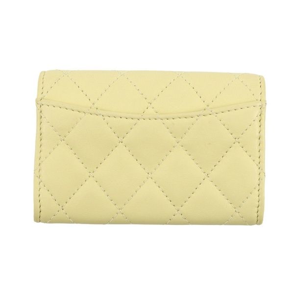シャネル カードケース マトラッセ クラシックカードケース ココマーク ラムスキン AP0214 CHANEL 名刺入れ