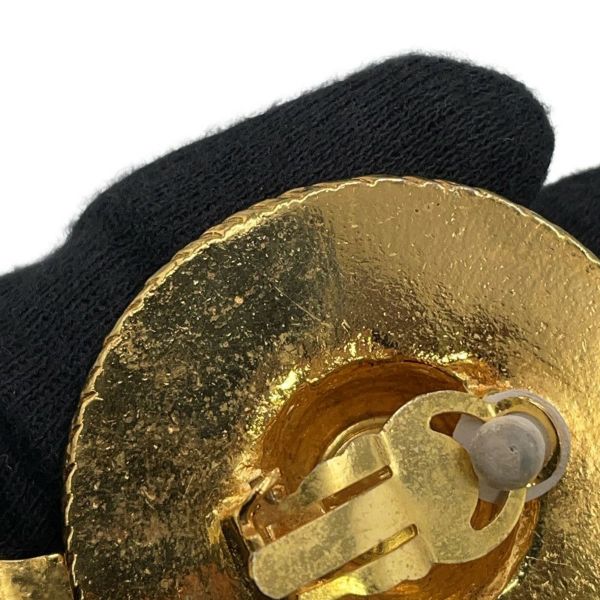 シャネル イヤリング 麦わら帽子モチーフ メタル CHANEL アクセサリー