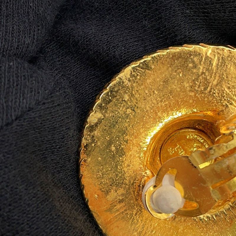 シャネル イヤリング 麦わら帽子モチーフ メタル CHANEL アクセサリー