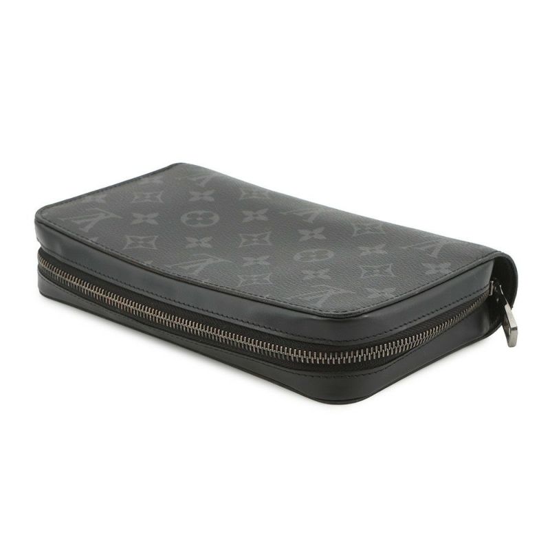 ルイヴィトン 長財布 モノグラム・エクリプス ジッピーXL M61698 LOUIS VUITTON 旧型金具 黒 ブラック