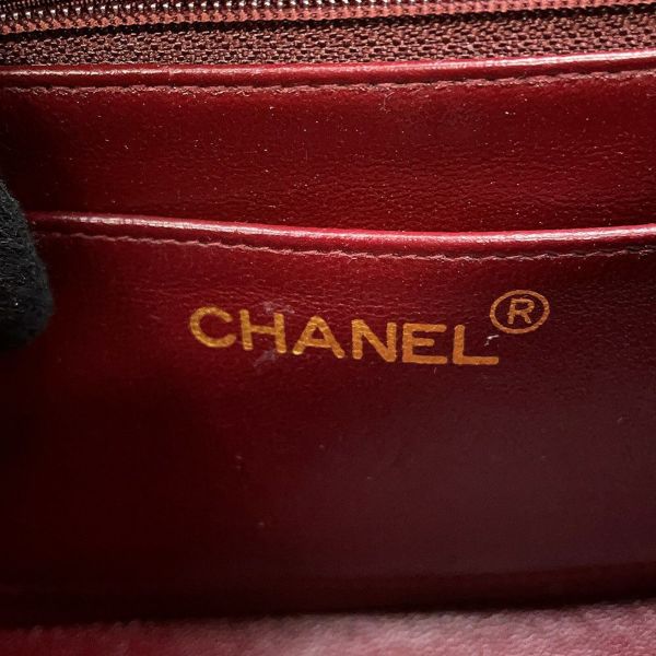 シャネル チェーンショルダーバッグ マトラッセ ココマーク ダイアナ ラムスキン A01164 CHANEL 黒