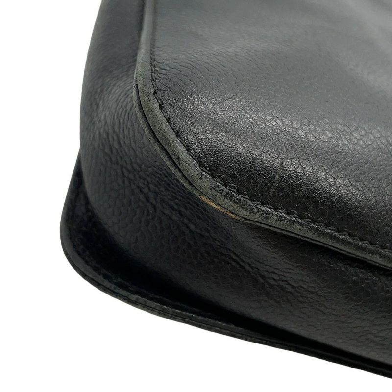 シャネル ビジネスバッグ キャビアスキン CHANEL バッグ ブリーフケース 黒