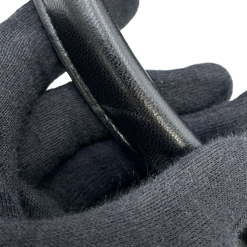 ボッテガヴェネタ トートバッグ イントレチャート スナップ レザー BOTTEGA VENETA 黒