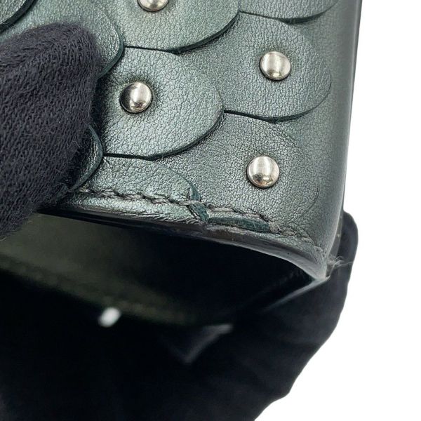 デルヴォー ハンドバッグ ブリヨン アイロン・シールド マイクロ パテント AA0434ARC080KPA Delvaux 2way アウトレット品