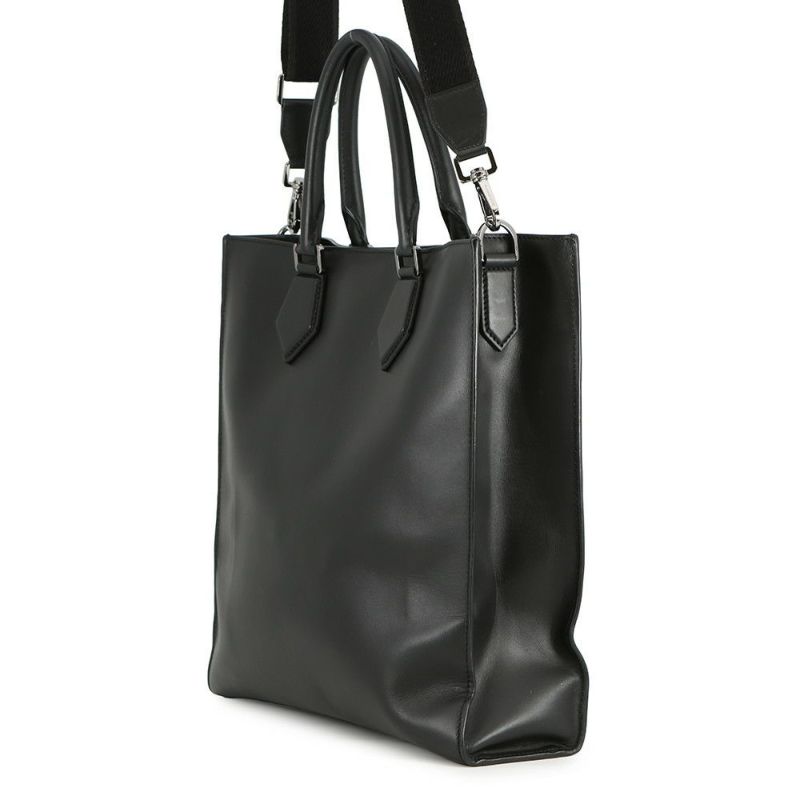 ドルチェ＆ガッバーナ トートバッグ ロゴ ショッピングバッグ レザー BM2154AG218 2way 黒