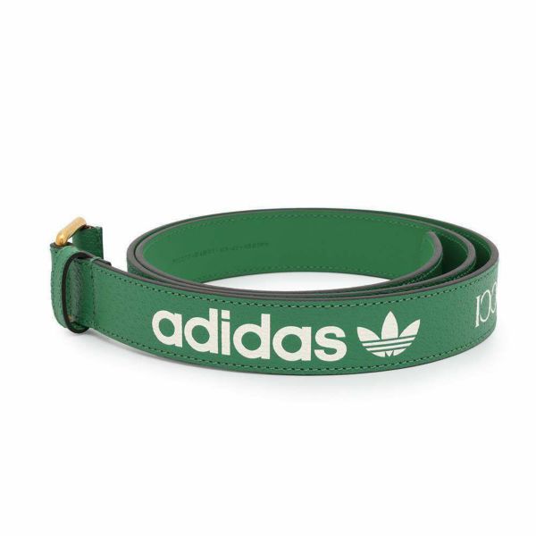 グッチ べルト adidas コラボ レザー サイズ105 702277 GUCCI べルト メンズ