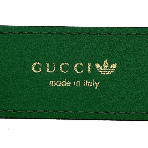 グッチ べルト adidas コラボ レザー サイズ105 702277 GUCCI べルト メンズ