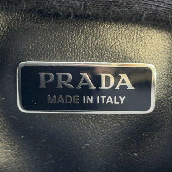 プラダ コインケース トライアングル ミニ レザー 1TL433 PRADA 財布 白