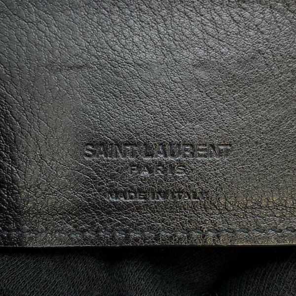 サンローランパリ 二つ折り財布 YSL SAINT LAURENT PARIS 財布 メンズ 黒