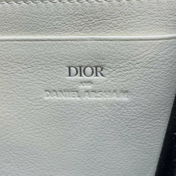 クリスチャン・ディオール ショルダーバッグ ダニエル・アーシャムコラボ ニュースペーパー Christian Dior 白