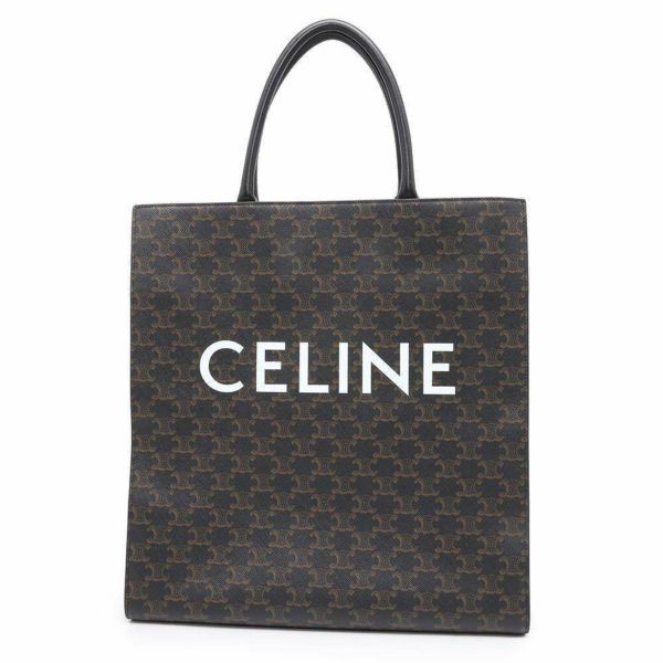 セリーヌ トートバッグ トリオンフ バーティカルカバ 191492CIM CELINE バッグ 黒