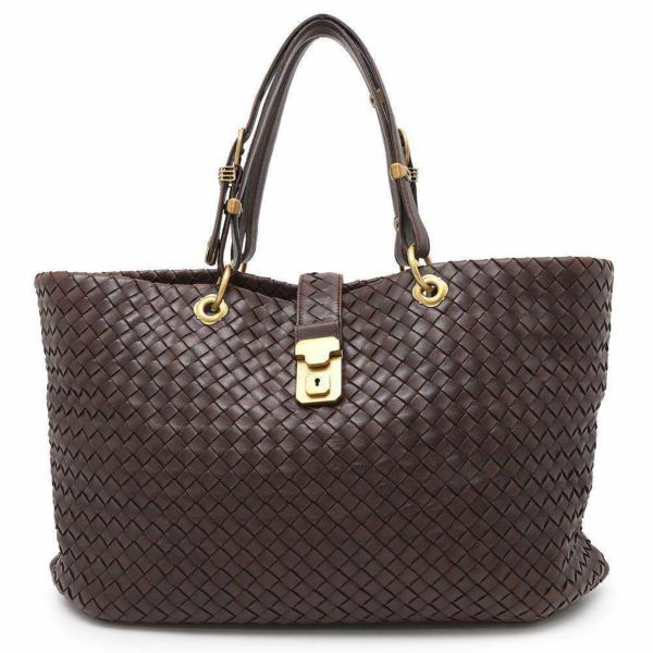 ボッテガヴェネタ ハンドバッグ イントレチャート レザー BOTTEGA VENETA トートバッグ