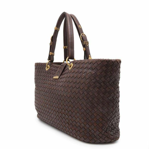 ボッテガヴェネタ ハンドバッグ イントレチャート レザー BOTTEGA VENETA トートバッグ