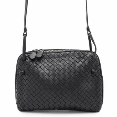 ボッテガヴェネタ ショルダーバッグ イントレチャート ノディーニ レザー 245354 BOTTEGA VENETA バッグ 黒 安心保証 |  中古・新品ブランド販売ギャラリーレア公式通販