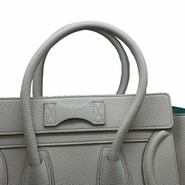 セリーヌ ハンドバッグ ラゲージ マイクロ ショッパー 167793 CELINE バッグ 白