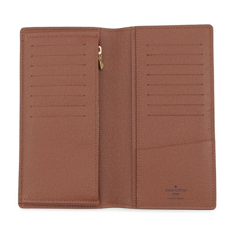 ルイヴィトン 長財布 モノグラム ポルトフォイユ・ブラザ M66540 LOUIS VUITTON