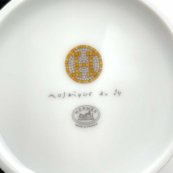 エルメス ティーカップ・ソーサー モザイク ヴァンキャトル 160ml HERMES 食器 ギフト ポーセリン