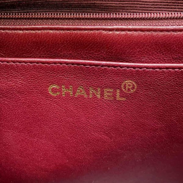 シャネル チェーンショルダーバッグ マトラッセ30 ココマーク ラムスキン A04412 CHANEL バッグ デカマト 黒