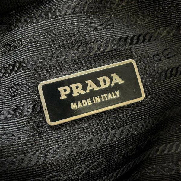 プラダ ビジネスバッグ ブリーフケース トライアングルロゴ ナイロン PRADA メンズ 黒