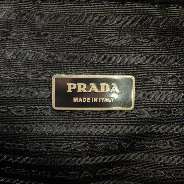 プラダ ビジネスバッグ ブリーフケース トライアングルロゴ ナイロン PRADA メンズ 黒