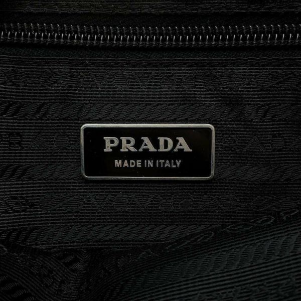 プラダ ショルダーバッグ ナイロン トライアングルロゴ PRADA バッグ 黒