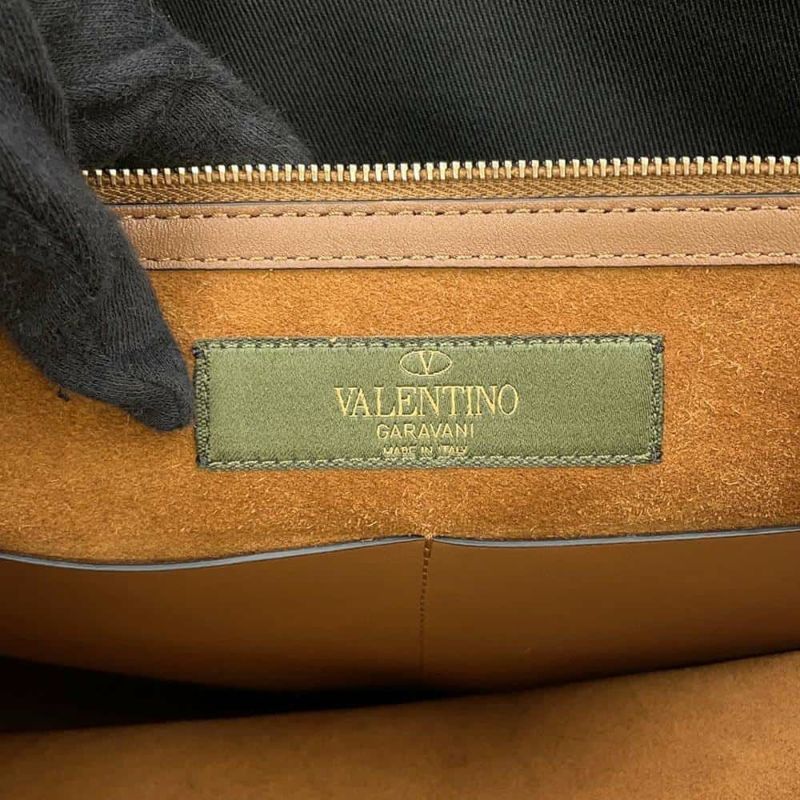 ヴァレンティノ・ガラヴァーニ ビジネスバッグ パンサー PANTHER ブリーフケース レザー VALENTINO 2way 黒