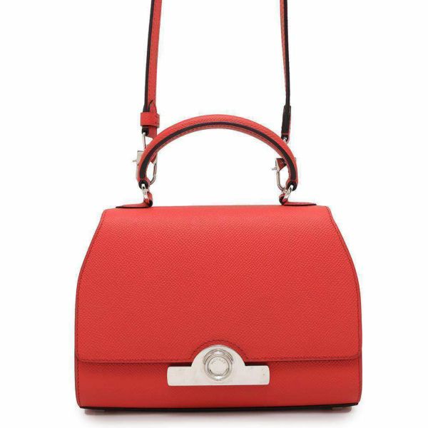 モワナ ハンドバッグ レジェンヌ BB レザー MOYNAT 2wayショルダー 赤