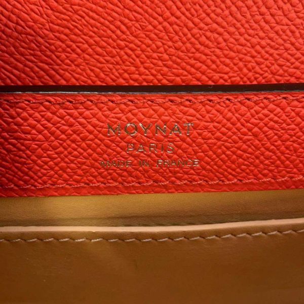 モワナ ハンドバッグ レジェンヌ BB レザー MOYNAT 2wayショルダー 赤